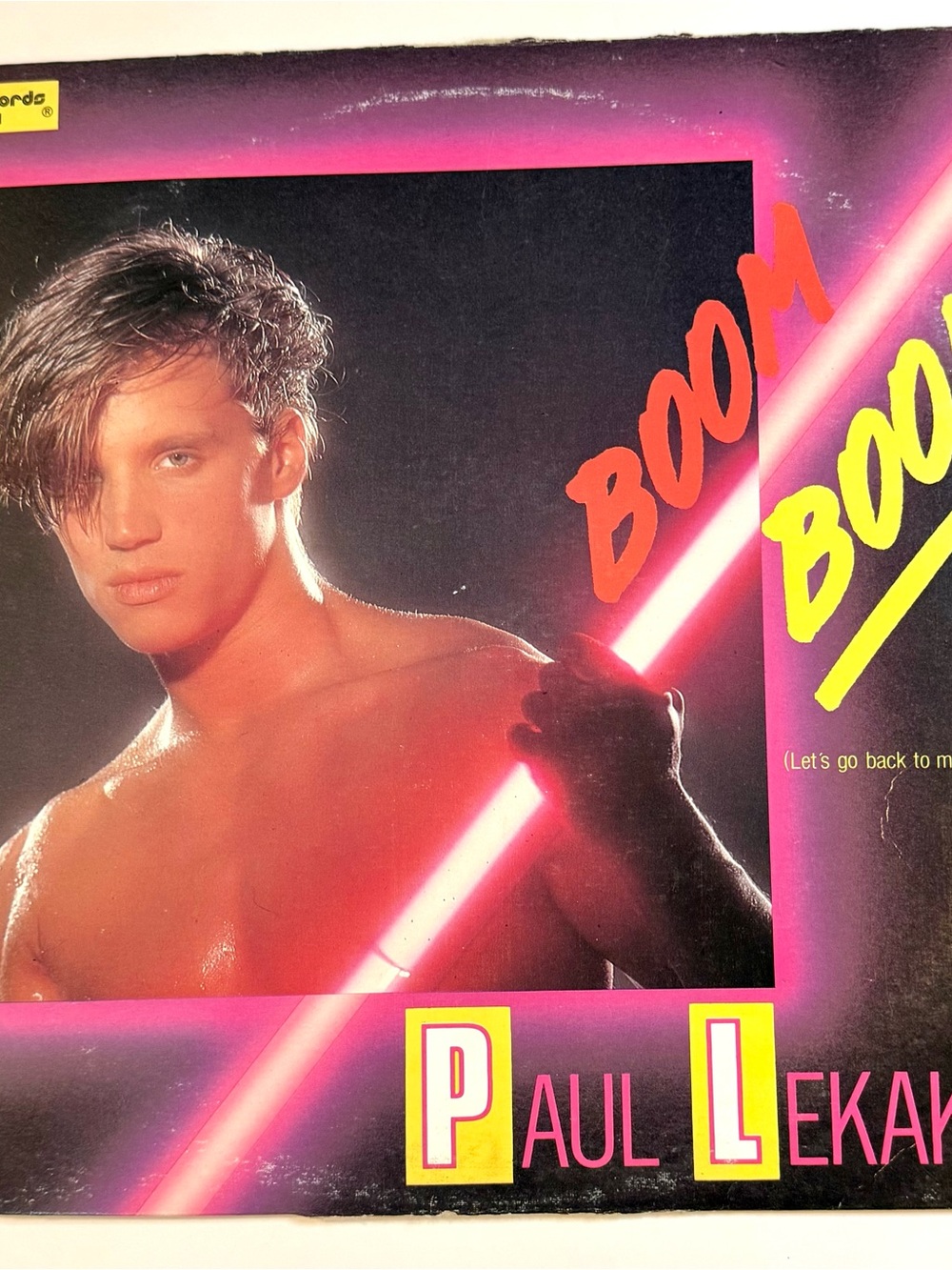 Paul Lekakis Boom Boom 12 Inch Single Vinyl Record